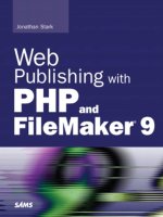 Web Publishing with PHP and FileMaker 9 potx