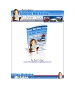 Mike Steup’s Affiliate Marketing MistakesCongratulations doc