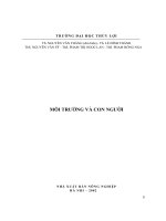 Môi trường và con người pot