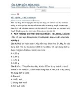 N TẬP MÔN HÓA HỌC.12 potx