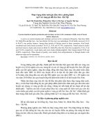 Thực trạng chăn nuôi gia cầm, thú y phòng bệnh tại 5 xã vùng gò đồi Sóc Sơn - Hà Nội pot