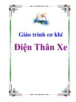 Giáo trình cơ khí: Điện Thân Xe doc