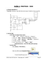 Giải tích mạch trên máy tính - Phần 2: Proteus - Isis potx