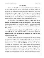 nhiếm không khí Hà Nội bởi phương tiện giao thông doc