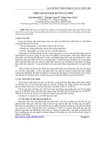 Báo cáo khoa học: Thiết kế đảm bảo độ tin cậy DFR ppt