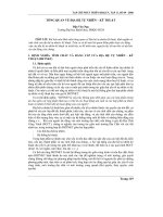 Báo cáo khoa học: Tổng quan về địa hệ tự nhiên – kỹ thuật potx