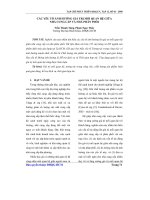 Báo cáo khoa học:ác yếu tố ảnh hưởng giá trị mối quan hệ giữa nhà cung cấp và nhà phân phối doc
