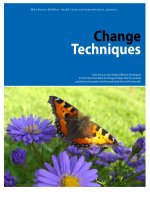 Health Coach and Hypnotherapist Change Techniques doc