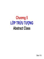 Chương 5: Lớp trừu tượng doc