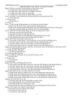 CHUYỂN HOÁ VẬT CHẤT VÀ NĂNG LƯỢNG doc