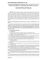 Báo cáo khoa học: Ứng dụng Geoinformatics trong công tác quản lý lưu vực sông Sài Gòn-Đồng Nai. Một số kết quả đánh giá ban đầu docx