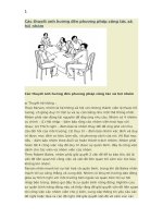 Các thuyết ảnh hưởng đến công tác xã hội nhóm docx