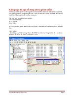 Khôi phục dữ liệu dễ dàng khi bị ghost nhầm pdf