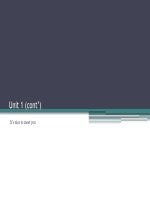 Unit 1 (cont’) doc