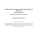 7 Simple Secrets for Creating and Attracting Everything You Want in Life pot