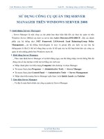 LAB 3 công cụ quản trị server manager