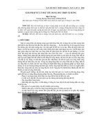 Báo cáo khoc học: Giải pháp xử lý đất yếu bằng đất trộn xi măng pdf