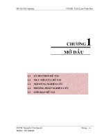 Nghiên cứu tính toán thiết kế trạm xử lý nước thải khu du lịch Hoàng Gia thành phố Phan Thiết tỉnh Bình Thuận công suất 60m3 ngày.đêm