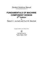FUNDAMENTALS OF MACHINE COMPONENT DESIGN pdf
