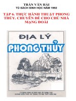 Địa lý phong thủy tập 6 docx