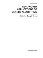 REAL-WORLD APPLICATIONS OF GENETIC ALGORITHMS docx