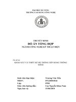 BẢN THUYẾT MINH- ĐỒ ÁN ppt