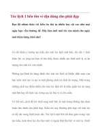 Tóc lệch 1 bên tôn vẻ dịu dàng cho phái đẹp pdf