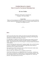 A Healthy Distrust For Authority Why It’s Great For Your Internet Marketing Career By Jason pptx