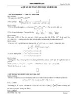 Một số đề toán thi học sinh giỏi doc