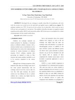 Báo cáo khoa học:Nghiên cứu tách chiết ECG và EGCG từ trà bằng sợi bông potx