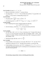 DE THI THU KHOI D LAN 1 NAM 2012 docx