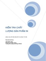 Kiểm tra chất lượng sản phẩm in docx