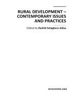 RURAL DEVELOPMENT – CONTEMPORARY ISSUES AND PRACTICES pptx