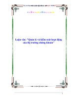 Luận Văn: Thực trạng giảm phát ở Việt Nam - nguyên nhân và kinh nghiệm từ một số nước potx