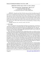 Báo cáo khoa học: Trích rút đường mực nước từ ảnh Landsat docx