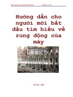 Hướng dẫn cho người mới bắt đầu tìm hiểu về rung động của máy pot