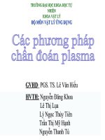 Các phương pháp chuẩn đoán plasma pot