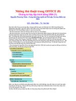 Những thủ thuật trong OFFICE (8) pptx