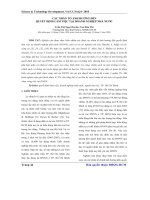 Báo cáo khoa học: Các nhân tố ảnh hưởng đến quyết định làm việc tại doanh nghiệp nhà nước pptx