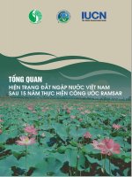 Tổng quan hiện trạng đất ngập nước việt nam sau 15 năm thực hiện công ước ramsar potx