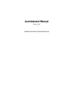 Joomlaboard Manual For v1.1.5 potx