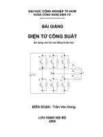 Giáo trình điện tử công suất - ĐH & CĐ potx