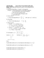 Tài liệu luyện thi đại học môn vật lý