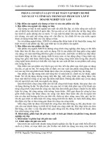 Kế toán tập hợp chi phí và tính giá thành tại công ty CP xây lắp I Nam Định doc