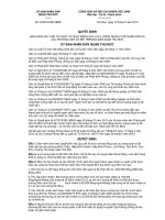 Quyết định số : 03/2012/QĐ-UBND potx