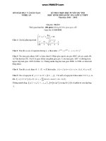 Đề thi học sinh giỏi cấp tỉnh Nghệ An Năm 2011 - 2012 - Môn toán pot