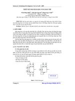Báo cáo khoa học: Thiết kế đảm bảo khả năng bảo trì pot
