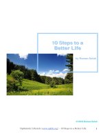 10 Steps to a Better Lifeby Roman Soluk pot