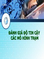 NH GIÁ ĐỘ TIN CẬY CÁC MÔ HÌNH pdf
