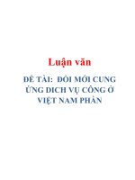 ĐỀ TÀI 